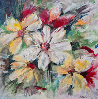 Petals Embracing the Wind